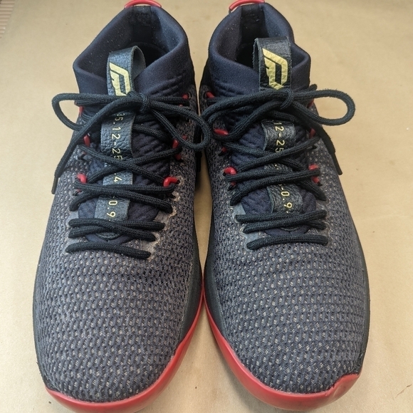 Adidas Dame Lillard Black Scarlet Gold men\'s sz 14 high top athletic shoes main image 7